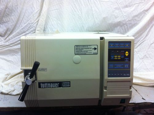 Tuttnauer 2340E Sterilizer- Good working condition- USED Dental Equipment