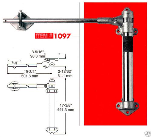 Refrigerator walk-in cooler / freezer heavy duty door closer for sale