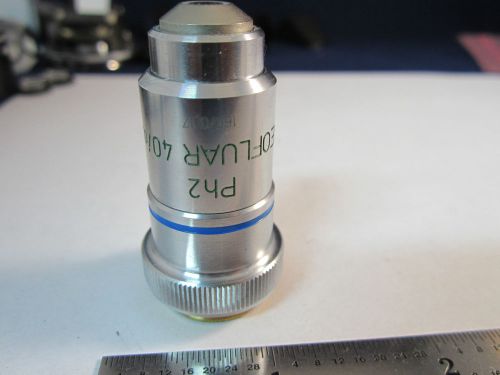 OPTICAL MICROSCOPE OBJECTIVE NEOFLUAR 40X GERMANY ZEISS OPTICS BIN#19 xii