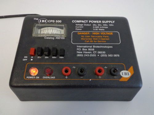 IBI CPS-500 Electrophoresis Compact Power Supply FREE SHIPPING