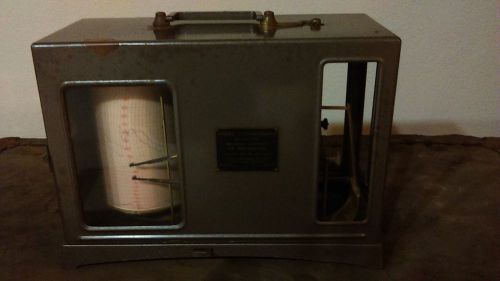 Vintage bendix model 594 hygro-thermograph humidity air temperature recorder for sale