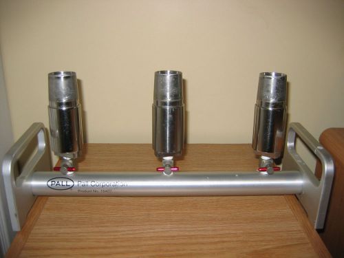 Pall 3-Place Aluminum Vacuum Filter Funnel Manifold