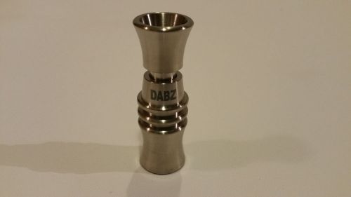 Pure grade 2 titanium 18mm female domeless nail