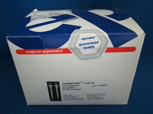 Eppendorf 1.25mL Combitips # 2226110-0 (Qty 100)