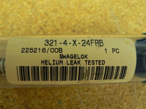 Cajon / swagelok 321-4-x-24frb stainless steel flexible tubing 225216/00b for sale