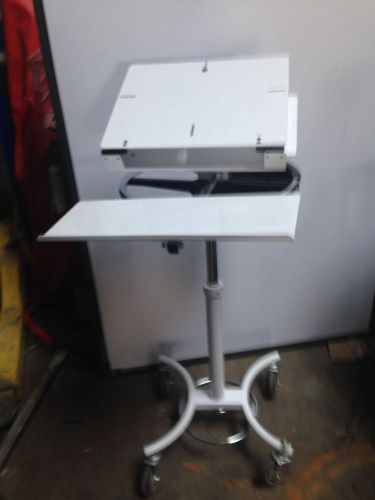 New adjustable mobile medical dental laptop computer workstation cart stand for sale