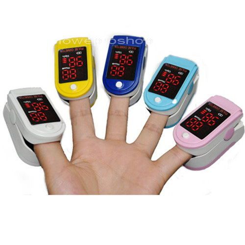 Ce finger pulse oximeter blood oxygen monitor cms-50dl for sale