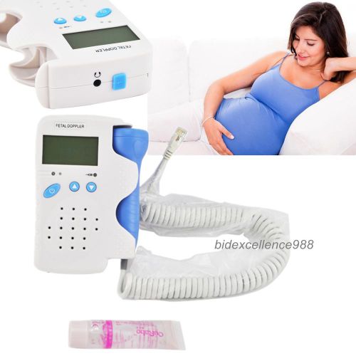 Top quality fetal doppler 3mhz with lcd display hear rate monitor for sale