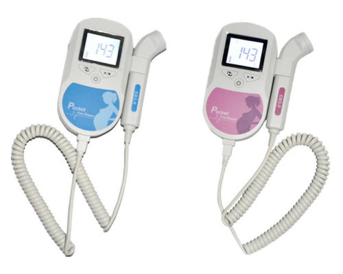 New FDA Proved Pocket Fetal Doppler,LCD Display,Maternity Fetal Heart Monitor