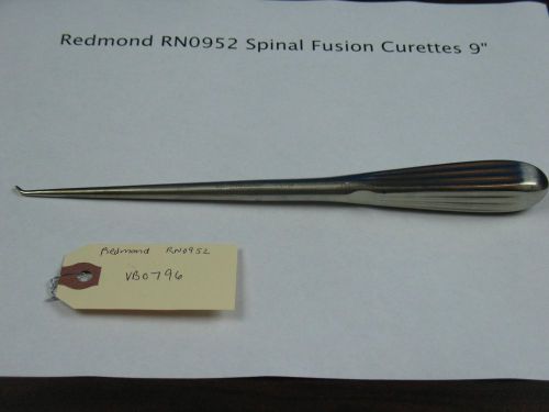 Redmond rn0952 spinal fusion curettes 9&#034; rn 0952 surgery for sale