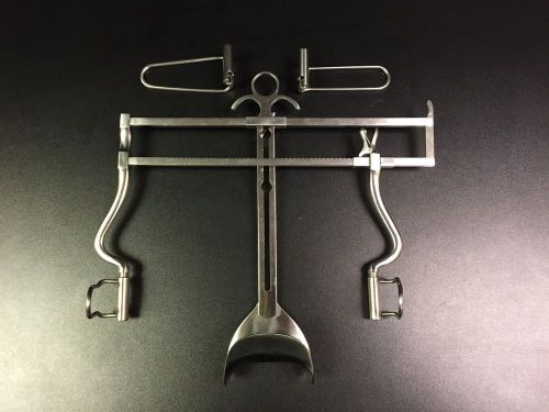 Solway Codman-Shurtleff Abdominal Retractor Size designator 2.5in x 3.25in