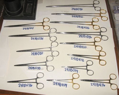 MAYO-HEGAR NEEDLE HOLDER SET OF 14