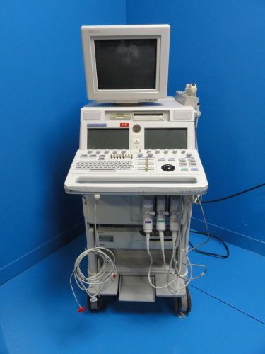 Philips Agilent HP Sonos 5500 M2424A Ultrasound W/ S4/ S12/ C3540 /21223B Probes