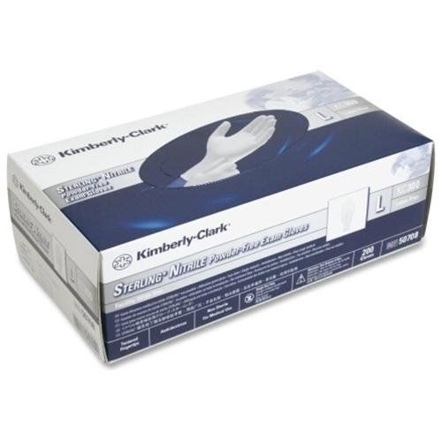 Kimberly-clark Sterling Examination Gloves - Large Size - Durable, (kim50708)