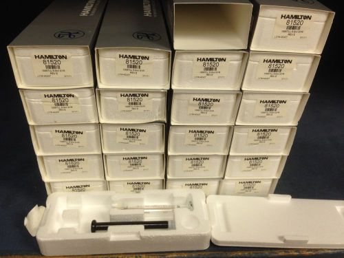 Hamilton 81520 5mL gastight syringes (lot of 22)