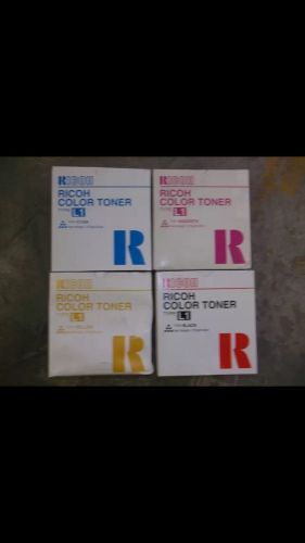 887908 887902 887896 887890 CMYK Set New Genuine RICOH Type L1 Toner