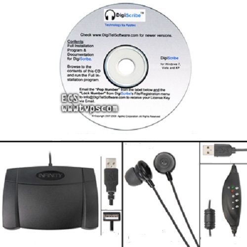 Apptec DigiScribe Digital Transcription Software Kit