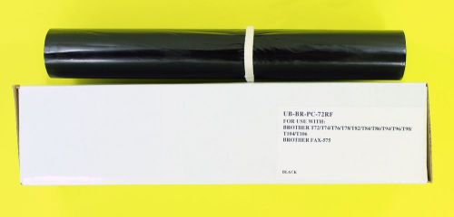 1 brother compatible fax film ink thermal roll - t92 t86 t84 t82 t78 t76 t74 t72 for sale