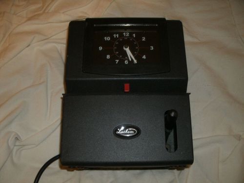 Lathem time clock; manual, model 2106 for sale