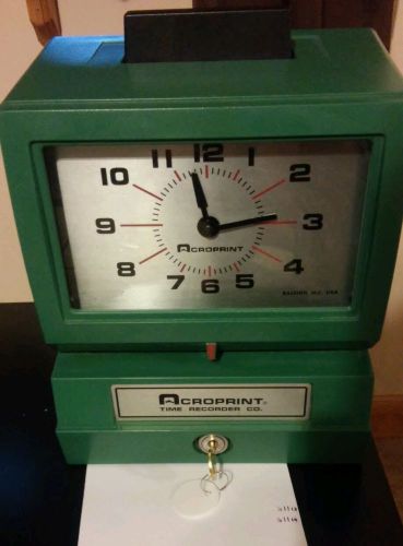 Acroprint 125AR3 Time Clock