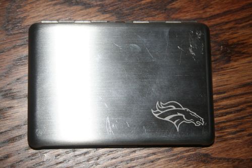 Denver Broncos business card holder