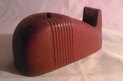 Vintage Mid Century Cast Iron Scotch Tape Dispenser- Art Deco style