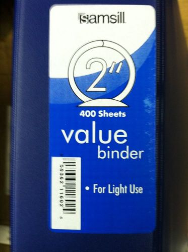 Samsill 2&#034; Binder 11602 - Case of 12 - L1213