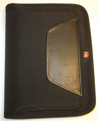 WENGER  DELUXE  BALLISTIC    JOURNAL   NEW  in BLACK