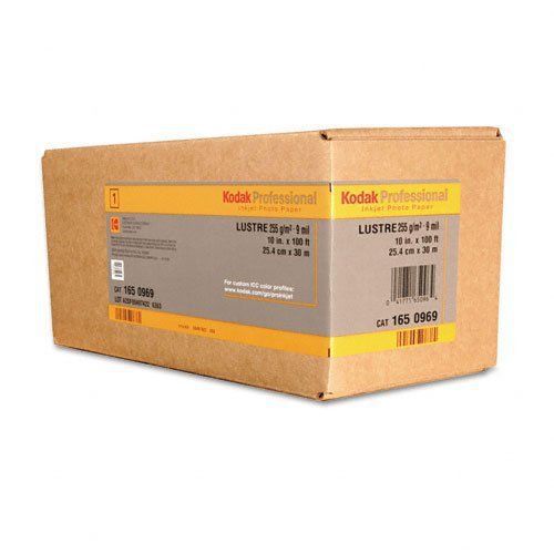 Kodak Professional Photo Paper - 10&#034; X 100 Ft - 255 G/m - Luster - 94 (1650969)