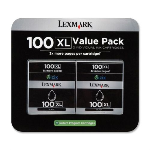 LEXMARK SUPPLIES 14N0683 100XL BLACK HIGH YIELD RETURN