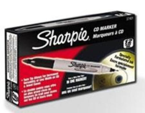 Sanford Sharpie CD /DVD Marker Black