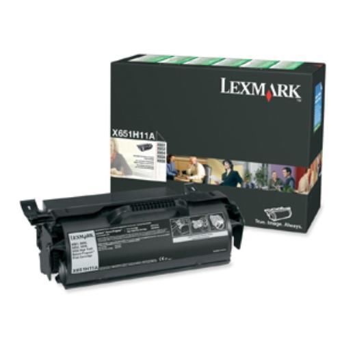 Lexmark return program high yield black toner cartridge for sale