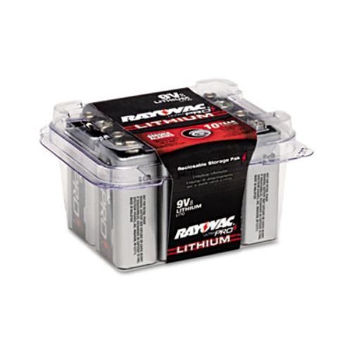 RAY-O-VAC UP9VL8 Ultra Pro Lithium Batteries, 9v, 8 Per Pack