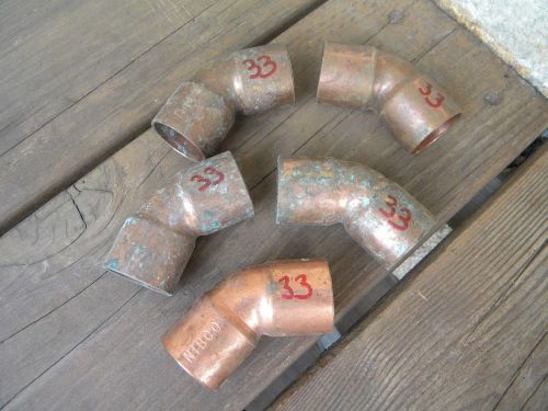 5 pieces 1&#034;  Copper  45