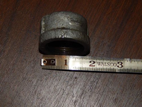 1 Inch NPT Galvanized pipe Cap