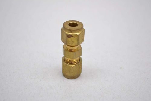 SWAGELOK BRASS 1/4X1/4IN TUBE BULKHEAD UNION FITTING D430510