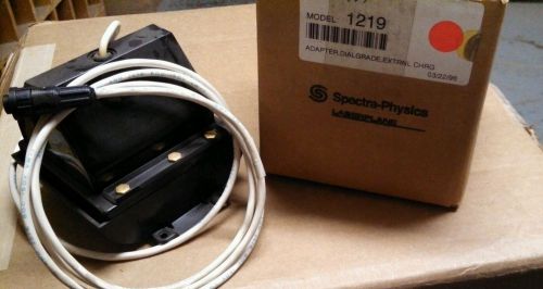 SPECTRA PRECISION TRIMBLE 1219 EXTERNAL CHARGER 1150/1155 DIAL GRADE PIPE LASER