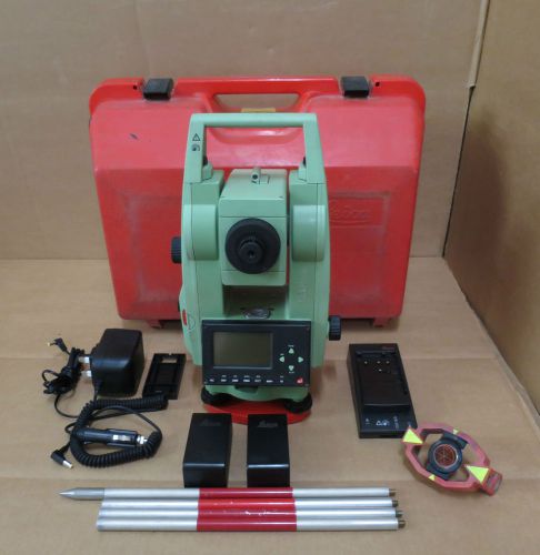 Leica TC307 7&#034; Total Station Survey Reflector Surveying Tool Prism ART 724016