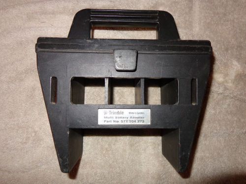 Used Trimble Triple Battery Holder Part # 571 204 273 Trimble 5600