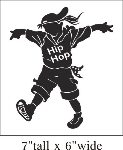 Hip-Hop Boy Funny Car Truck Bumper Vinyl Sticker Decal Decor Art - 1487