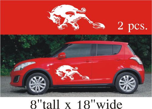 2X Four Wheeler Sets of 2 pcs. Car Truck Vinyl Sticker Decal Decor Art -1909