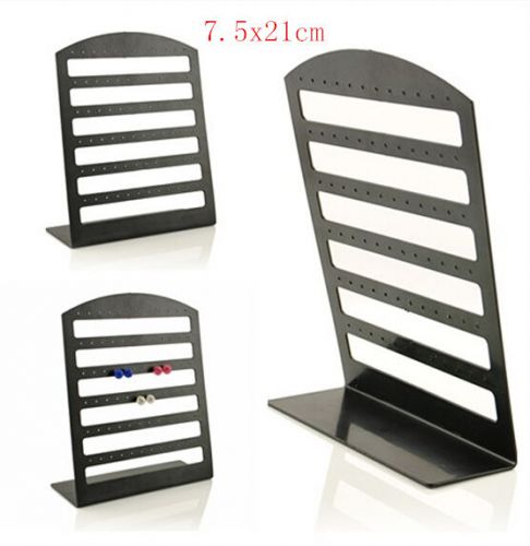 36 pairs Display Stand Earrings Pierced Jewelry Holder ShowCase Tool BLACK C