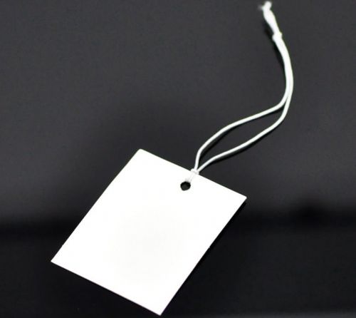 400PCs String Jewelry Price Label Paper Pricing Tags 4cmx3cm(1-5/8&#034;x1-1/8&#034;)