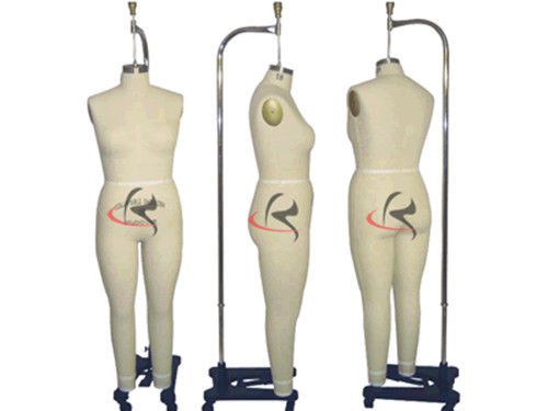 Professional female dress form mannequin full size 18 w/legs for sale