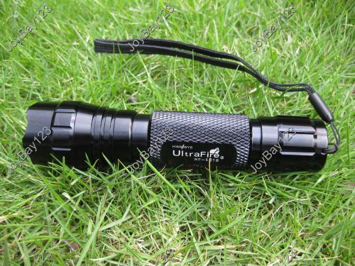 Ultrafire 501b 1w 365 nm ultraviolet uv led lamp blacklight flashlight torch for sale