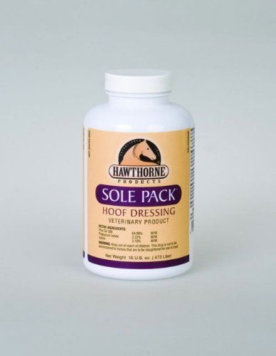 Hawthorne Sole Pack Medicated Liquid Hoof Dressing Natural Protection Hoof 16oz