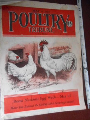 EPHEMERA:POULTRY  TRIBUNE:MAY, 1932