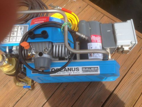 Bauer oceanus-e1 electric air compressor for sale