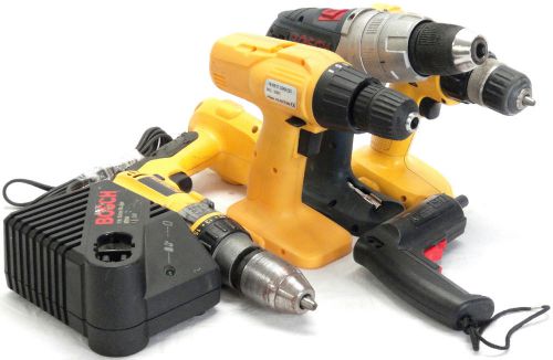 7x Misc Power Tools | Bosch 18V hammerdrill | Bosch 7.2-24V 1 hour Charger