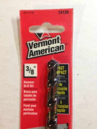 Vermont American 14126 3/8&#034;x13&#034; Percussion Masonry Bit